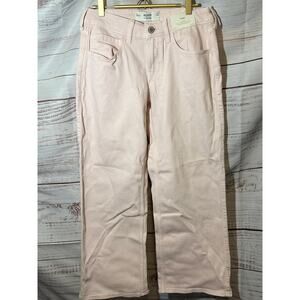 Hollister Low Rise Baggy Jeans Women’s 4 Short W27 Light Pink Y2K